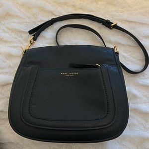 Marc Jacobs Leather Empire City Saddle Crossbody Bag